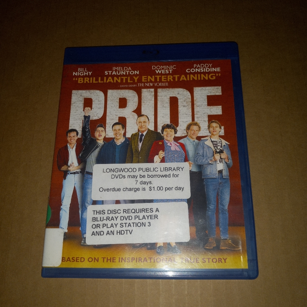 Pride Movie Bluray not tested